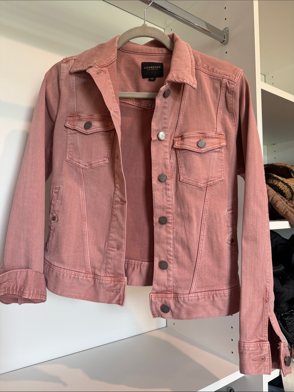 Levi's Dusty Rose Denim Trucker Jacket - Women's